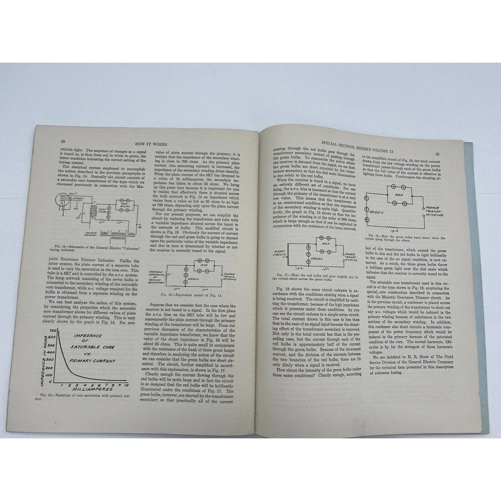 1938 How it Works Rider's Volume Special Section IX RADIO ALIGNMENT Manual - Picture 4 of 11